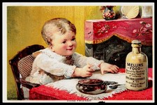 1884 Mellin's Food Doliber Goodale Boston MA Victorian Litho Trade Card picture