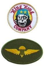 TAXI DRIVER DENIRO TRAVIS BICKLE KING KONG COMPANY IRON ON 2 PC PATCH  picture