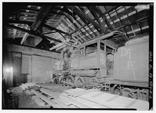 East Broad Top Railroad Pennsylvania 1910s Steam Locomotive Repair Shop picture