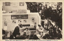 PC CPA EXHIBITION, SALON DES ARTS MÉNAGERS, POSTEL, Vintage Postcard (b22600) picture