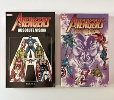 Marvel Avengers Absolute Vision TPB Lot Books 1 & 2 Roger Stern picture