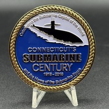 Connecticut's Submarine Century 1916-2016 #891 Challenge Coin picture