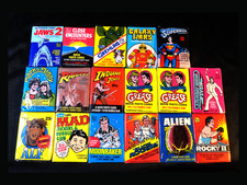 VINTAGE ENTERTAINMENT WAX PACKS, CARDS AND MEMORABILIA 1960s-70s-80s picture
