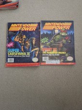 2 Nintendo Power Magazine Vol 32 no poster Vol 33 w poster Ships Fast picture