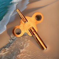 New Key For Ansonia Mantle Clock (non Westminster) (Key Only) picture