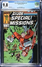 G.I. Joe Special Missions #4 CGC NM/M 9.8 White Pages Marvel 1987 picture