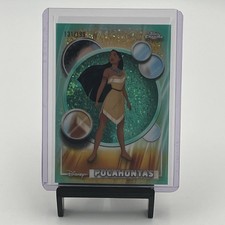 2026 Topps Chrome Disney Pocahontas Aqua Mini Diamonds 131/199 picture