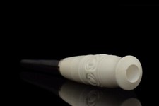 Cigarette Holder for Standard Cigarettes Block Meerschaum- Handmade NEW picture