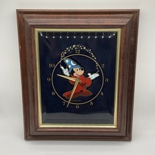Vintage 1988 Disney Mickey Mouse Sorcerer's Apprentice Wall Clock Charles Opie picture