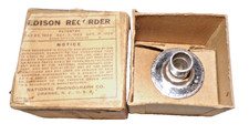 EDISON CYLINDER PHONOGRAPH NICE WORKING 2 MINUTE RECORDER , REBUILT picture
