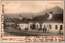 Rare Antique Slovakia/Hungary Postcard Udvozlet Nyitra-Rudnorol Village LOOK picture