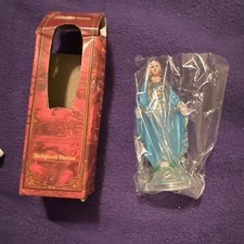 What A Beautiful “Blessed Mother” Luminous Transparent Figurine picture