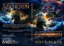 Sepheron Novel Paperback New Dragon Climate Signed by the Author Steve Baker picture