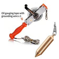 Handheld Carbon Steel Explosion-proof Oil Tank Gauging Tapes w/ Brass Plumb Bobs picture