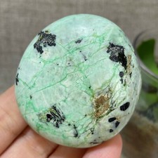 82g RARE NATURAL green moonstones QUARTZ CRYSTAL HEALING c2231 picture