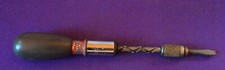 Used Vintage Yankee Stanley Handyman 133H Ratchet Screwdriver 1 Slot Bit U picture