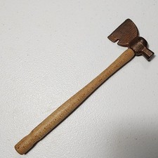 Vintage Miniature Hatchet Hammer Salesman Sample Collectible Tool Wood Handle picture