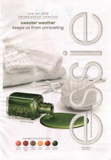 Essie Sweater Weather Autumn Colors 2019 Collection Color Print Ad picture