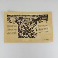 I am the Bill of Rights flyer Constitution and Free Enterprise Foundation 1952 picture