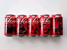 Marvel Limited Edition Coca-Cola Collectible Can 5 Pc Set New UNOPENED 2024 Rare picture