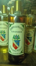 Vintage Caswell-Massey 16 FL OZ Lavender Cologne Water Original Formula Darkened picture