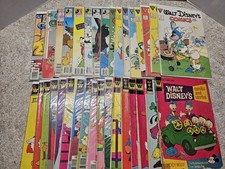 Walt Disney's Comics And Stories Comic Book Lot Of 33 1972-1995 Whitman/Gold... picture