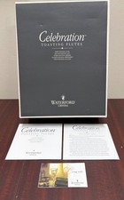 Waterford Crystal Celebration Toasting Flutes Pair Set In Box picture