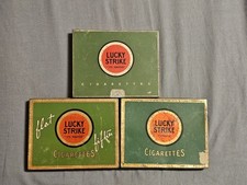 Lucky Strike Tin Boxes Pre WW2 1929-1935 picture