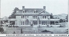 WILLIAM DEWSNAP, ARCHITECT Country&Suburban Houses Design Book Vtg 1905 Print Ad picture