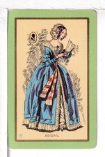 Single Vintage Playing Card U.S. Narrow Named 