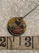 Antique Armour's Star Ham What Am Celluloid Stickpin Pin Whitehead Hoag 1900s picture