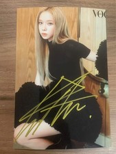 Aespa Winter Autograph Photos Signature Gift Fidelity 6 Inch Collection 金玟庭亲笔签名照 picture