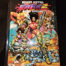 Fakk 2 Movie Special Heavy Metal Deluxe Hardcover #2908/10000 Signed By Artists picture