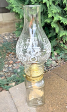 Vintage Unusual Ball Mason Jar #2 Oil Kerosene Lamp Patent Century Collar Cap picture