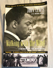 Walking with the Wind - John Lewis- Memoir Signed by John Lewis SC 1st edition picture
