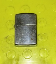 Circa Late 1940s Zippo Lighter Monogram Engraved JIM Patent 203695 VG Used Comd picture