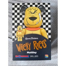 Medicom Toy Be@rbrick Wacky Races Muttley 100% & 400% Set Hanna-Barbera Figure picture