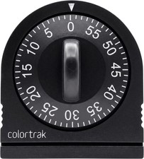 60 Minute Wind Up Timer Visual Mechanical 0-60 Min for Kitchen Black picture
