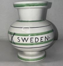 1933 World's Fair Chicago Sweden Vase Design Arthur Percy By Gefle picture
