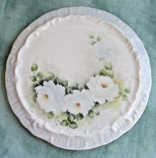 Handpainted Porcelain Flower Trivet picture