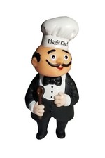VINTAGE MAGIC CHEF PREMIUM COIN BANK VINYL FIGURE LYNCH MARKETING INTL picture