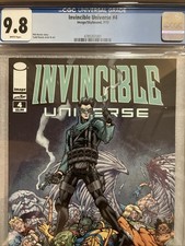 Invincible Universe #4 Cgc 9.8 Back Hester Low Census picture