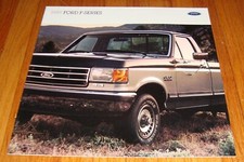 Original 1989 Ford F-Series Pickup Sales Brochure Catalog F-150 F-250 F-350 picture