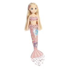 Aurora Enchanting Sea Sparkles Floral Daisy Plush Doll – Pink, 18