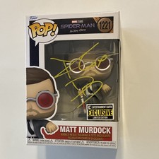 Funko Pop Charlie Cox Spider-Man No Way Home Matt Murdock Exclusive JSA Signed picture