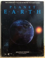 1986 Planet-Earth by Jonathan Weiner hardcover with dust jacket picture