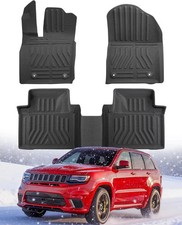 Floor Mats for Jeep Grand Cherokee: 2011-2021(Not for L) Car Accessories | All W picture