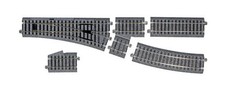Kato 2-853 HO Scale Right Turnout with 550mm (21 5/8) Radius Curve NEW picture