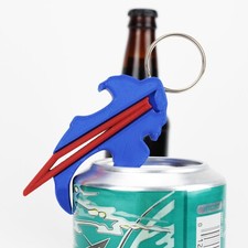 Buffalo Bills Shotgun Keychain Can Beer Tool Bottle Can Opener Tailgating NFL picture