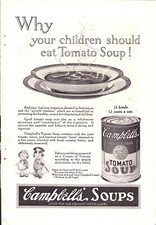 1925 Campbell's Tomato Soup/AT&T bell System Print Ad picture